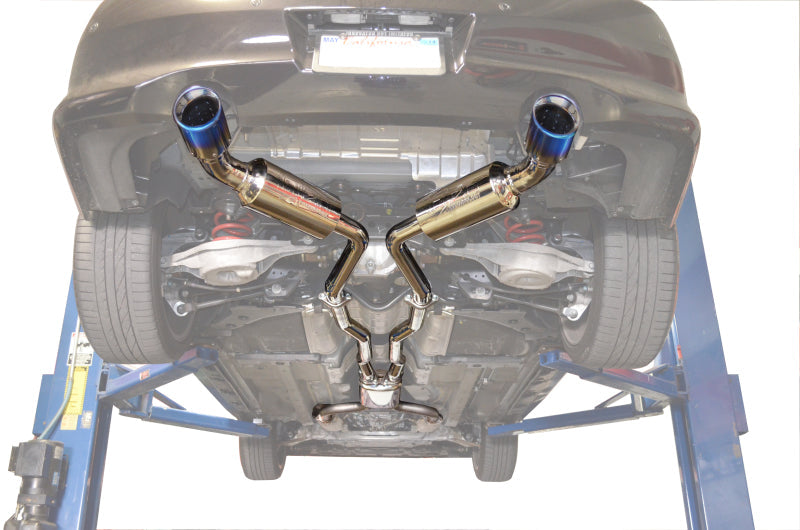 Injen 08-13 Infiniti G37/G37 IPL Coupe 3.7L 76mm Stainless Steel Exhaust w/ Titanium Tips Injen Catback  AXOPROS