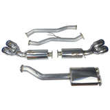 Injen 10-13 Hyundai Genesis Coupe 2.0L(t) 4cyl SS Exhaust w/ 76mm Y-Pipe Resonator/Molded SS Flanges Injen Catback  AXOPROS