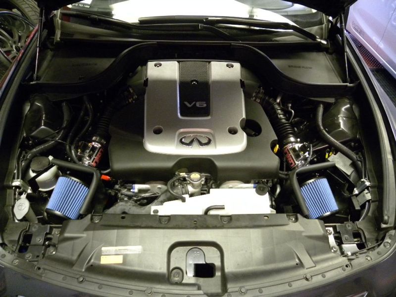 Injen 12 Infiniti G25 2.5L V6 Dual Black Short Ram Intake w/ MR Technology Injen Cold Air Intakes  AXOPROS