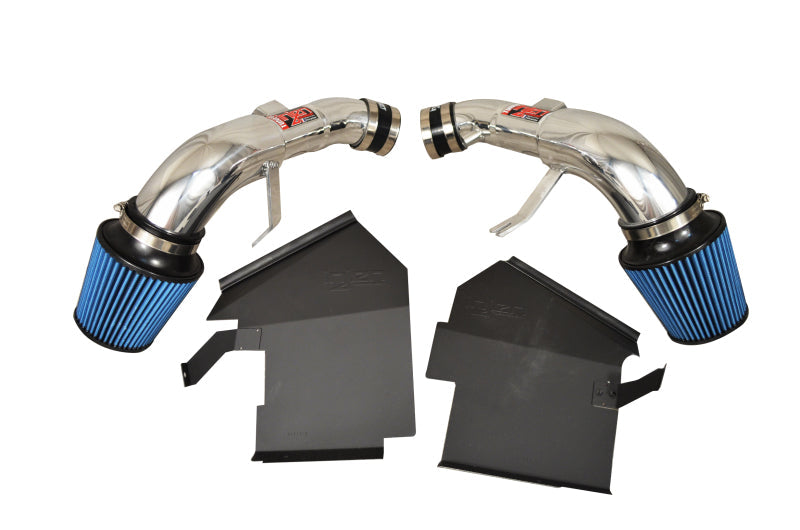 Injen 14 Infiniti Q50 3.7L V6 Polished Dual Short Ram Intake w/ MR Techn and Heat Shields Injen Cold Air Intakes  AXOPROS