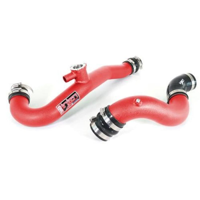 Injen 15-19 Ford Mustang 2.3L EcoBoost Aluminum Intercooler Piping Kit - Wrinkle Red Injen Intercooler Pipe Kits  AXOPROS
