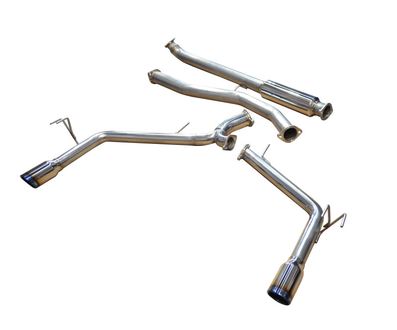Injen 16-20 Honda Civic 1.5L Turbo 4Cyl (Sedan) 63mm SS Cat-Back Exhaust w/ Dual Burnt Titanium Tips Injen Catback  AXOPROS