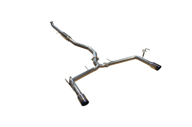 Injen 16-20 Honda Civic 1.5L Turbo 4Cyl (Sedan) 63mm SS Cat-Back Exhaust w/ Dual Burnt Titanium Tips Injen Catback  AXOPROS