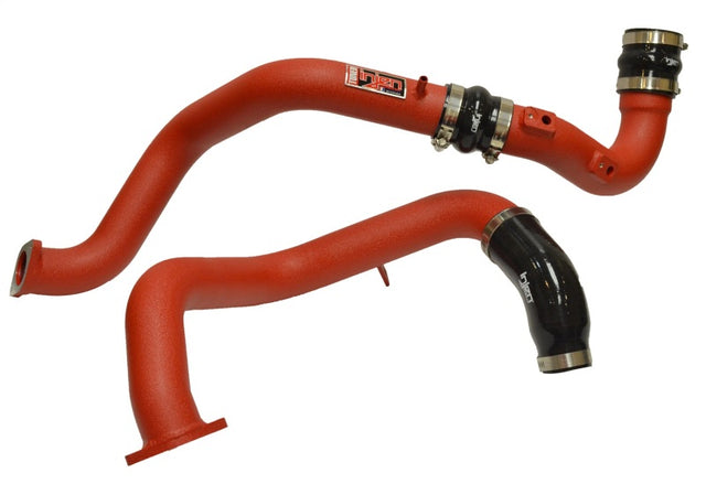 Injen 16-20 Honda Civic 1.5L Turbo Aluminum Intercooler Piping Kit - Wrinkle Red Injen Intercooler Pipe Kits  AXOPROS