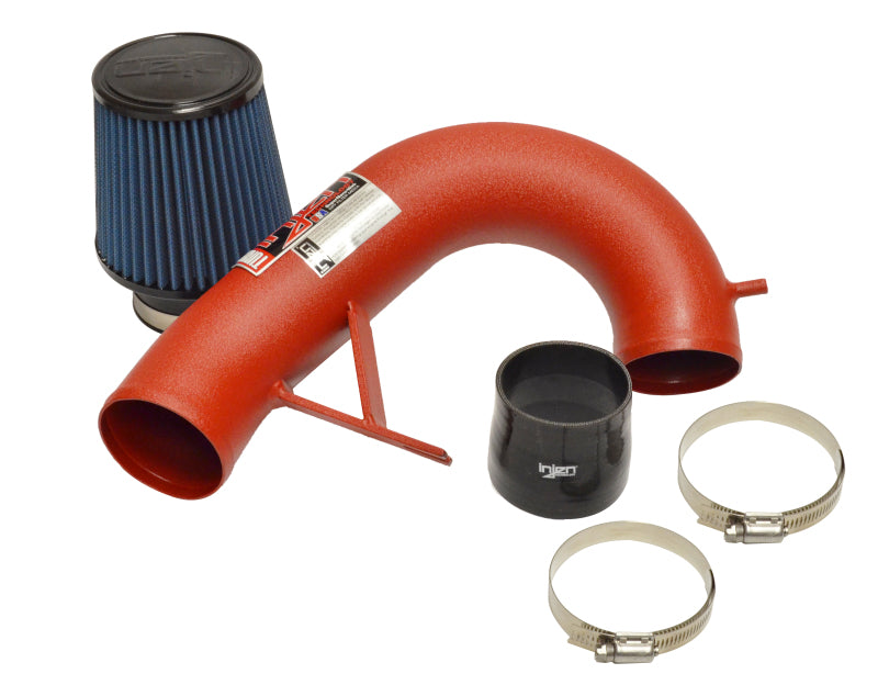 Injen 17-19 Audi A4 2.0T Wrinkle Red Short Ram Air Intake Injen Cold Air Intakes  AXOPROS