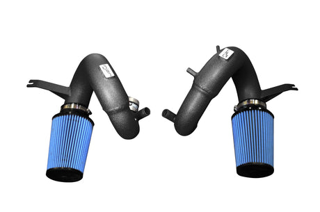 Injen 18-20 Kia Stinger 3.3L Twin Turbo Wrinkle Black Short Ram Air Intake Injen Cold Air Intakes  AXOPROS