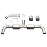Injen 19-22 Hyundai Veloster N L4 2.0L Turbo Performance SS Axle Back Exhaust System - Burnt Ti Tips Injen Axle Back  AXOPROS