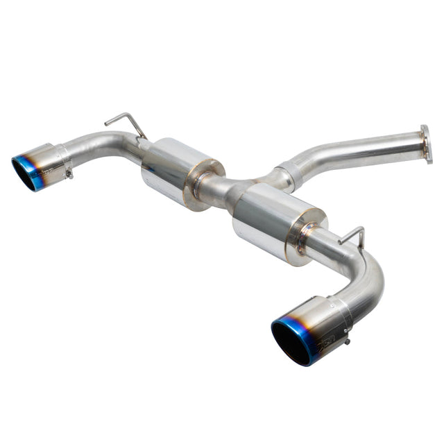 Injen 19-22 Hyundai Veloster N L4 2.0L Turbo Performance SS Axle Back Exhaust System - Burnt Ti Tips Injen Axle Back  AXOPROS