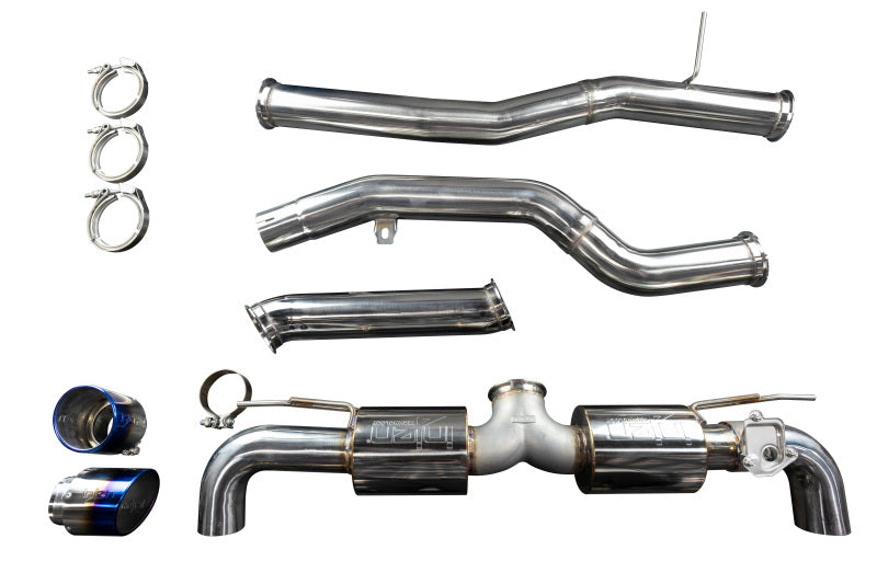 Injen 20-21 Toyota Supra 3.0L Turbo 6cyl SS Cat-Back Exhaust w/ Burnt Tips Injen Catback  AXOPROS