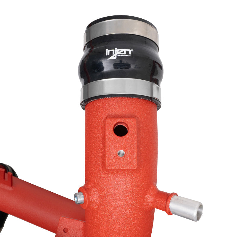 Injen 21-23 Ford Bronco 2.7L V6 (TT) EcoBoost SES Intercooler Pipes - Wrinkle Red Injen Intercooler Pipe Kits  AXOPROS