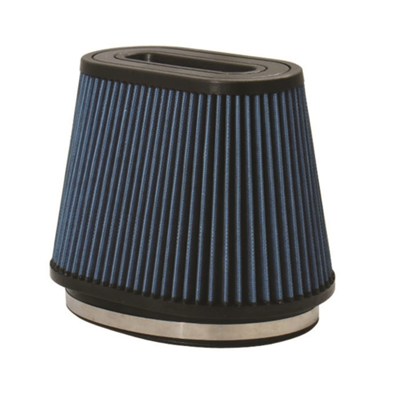 Injen AMSOIL Ea Nanofiber Dry Air Filter - 8 1/2 Oval Filter 9 1/2 Base / 6 1/4 Tall / 8 Top Injen Air Filters - Drop In  AXOPROS