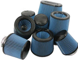 Injen AMSOIL Replacement Nanofiber Dry Air FIlter 5in Flange Diameter/6.5in Base/5in Height/70 Pleat Injen Air Filters - Drop In  AXOPROS