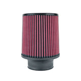 Injen High Performance Air Filter - 3 1/2 Black Oiled Filter 6  Base / 6 7/8 Tall / 5 1/2 Top - AXOPROS