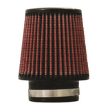 Injen High Performance Air Filter - 3.00 Black Filter 6 Base / 5 Tall / 4 Top - 45 Pleat Injen Air Filters - Drop In  AXOPROS
