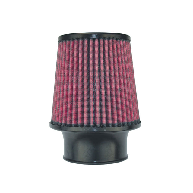 Injen High Performance Air Filter - 3.00 Black Filter 6 Base / 5 Tall / 4 Top - 45 Pleat Injen Air Filters - Drop In  AXOPROS