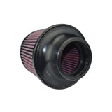 Injen High Performance Air Filter - 3.00 Black Filter 6 Base / 5 Tall / 5 Top Injen Air Filters - Drop In  AXOPROS