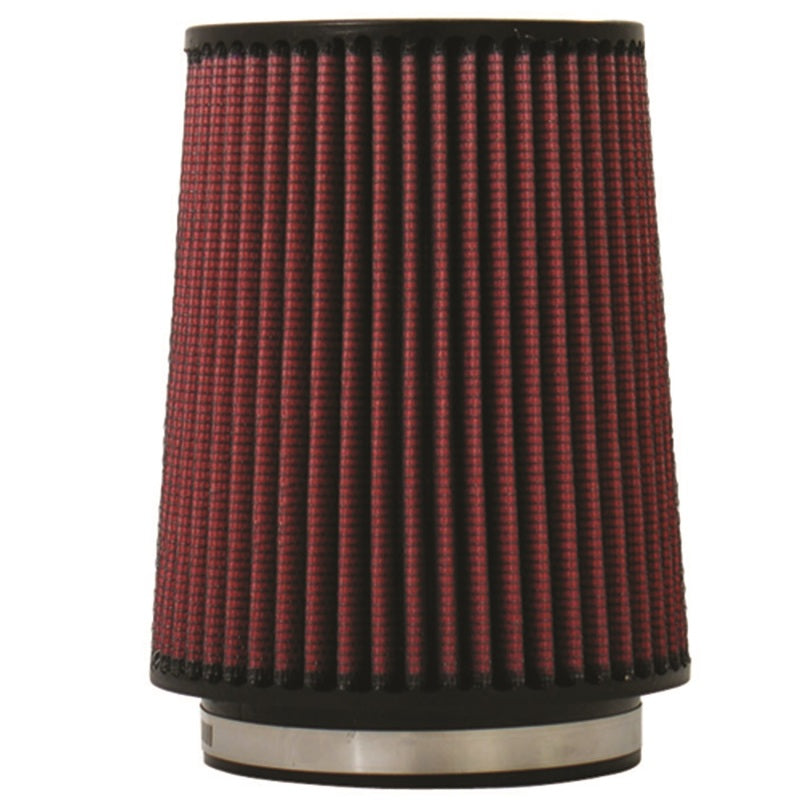 Injen High Performance Air Filter - 5 Black Filter 6 1/2 Base / 8 Tall / 5 1/2 Top Injen Air Filters - Drop In  AXOPROS