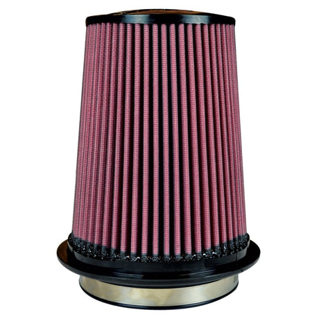 Injen Oiled Air Filter 5.0in Flange ID / 7.0in Twist Lock Base / 7.9in Media Height / 5.0in Top Injen Air Filters - Drop In  AXOPROS