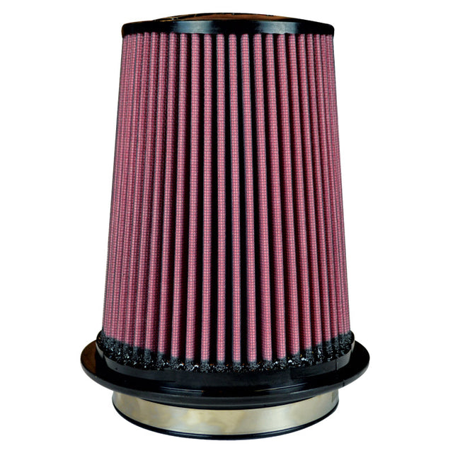 Injen Oiled Air Filter 5.0in Flange ID / 7.0in Twist Lock Base / 7.9in Media Height / 5.0in Top Injen Air Filters - Drop In  AXOPROS