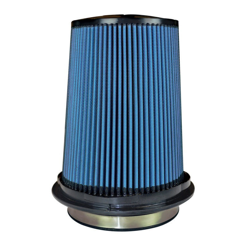 Injen SuperNano Web Dry Air Filter - 5in Flange ID / 7in  Base / 7.9in Media Height / 5in Top Injen Air Filters - Drop In  AXOPROS