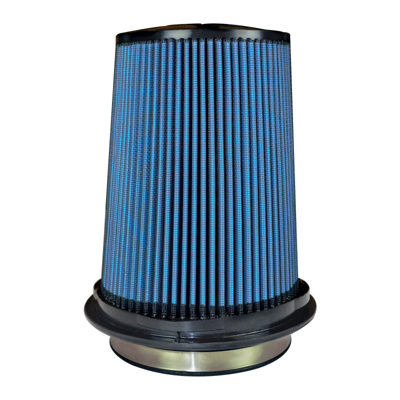 Injen SuperNano Web Dry Air Filter - 5in Flange ID / 7in  Base / 7.9in Media Height / 5in Top Injen Air Filters - Drop In  AXOPROS