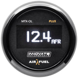 Innovate MTX-OL PLUS Wideband Digital Air/Fuel Ratio OLED Gauge Kit 8ft w/O2 Sensor Innovate Motorsports Gauges  AXOPROS