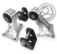 Innovative 00-09 Honda S2000 F-Series Silver Aluminum Mounts 75A Bushings (NoTrans Mount) Innovative Mounts Engine Mounts  AXOPROS
