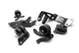 Innovative 01-05 Civic K-Series Black Steel Mounts 75A Bushings (Not K24 Trans) Innovative Mounts Engine Mounts  AXOPROS