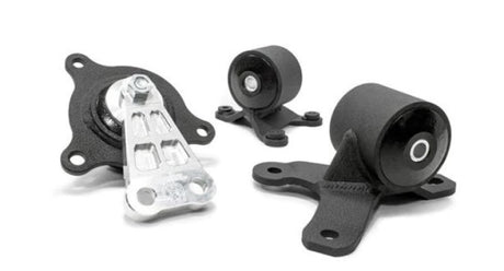 Innovative 02-05 Civic K-Series Black Steel Mounts 95A Bushings (Not K24 Trans) Innovative Mounts Engine Mounts  AXOPROS
