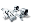 Innovative 02-06 Acura RSX K-Series Silver Aluminum Mounts 95A Bushings (Not K24 Trans) Innovative Mounts Engine Mounts  AXOPROS