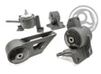 Innovative 05-12 Lotus ELISE/EXIGE 2ZZ Black Steel Mounts 75A Bushings Innovative Mounts Engine Mounts  AXOPROS