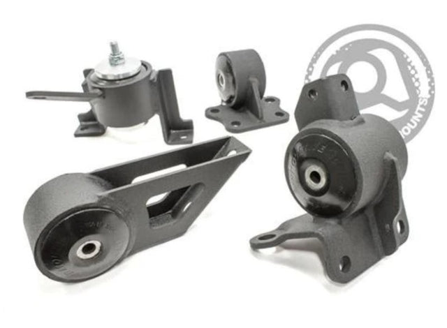 Innovative 05-12 Lotus ELISE/EXIGE 2ZZ Black Steel Mounts 75A Bushings Innovative Mounts Engine Mounts  AXOPROS