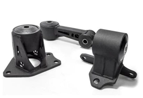 Innovative 09-13 Honda FIT/JAZZ L-Series Black Steel Mounts 75A Bushings Innovative Mounts Engine Mounts  AXOPROS