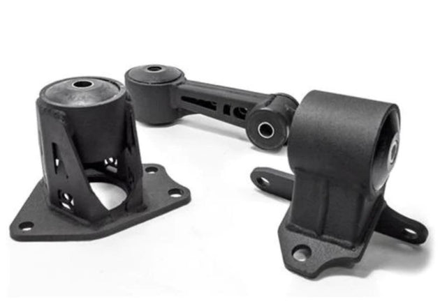 Innovative 09-13 Honda FIT/JAZZ L-Series Black Steel Mounts 75A Bushings Innovative Mounts Engine Mounts  AXOPROS
