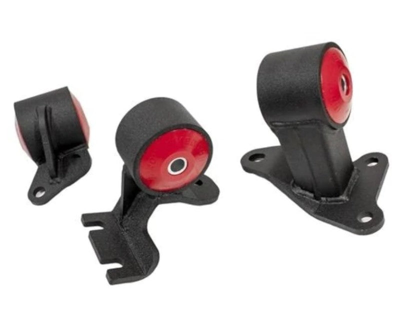 Innovative 88-91 Civic B-Series Black Steel Mounts 60A Bushings (RHD Only Cable) Innovative Mounts Engine Mounts  AXOPROS
