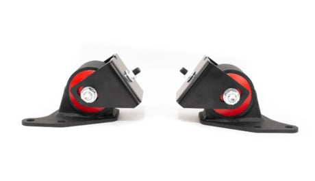 Innovative 90-93 Mazda Miata NA 1.6L Black Steel Replacement Mounts 75A Bushings (No Trans Mount) Innovative Mounts Engine Mounts  AXOPROS