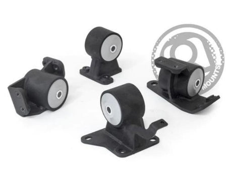 Innovative 90-99 Toyota MR2 5S/3S Black Steel Mounts 75A Bushings Innovative Mounts Engine Mounts  AXOPROS