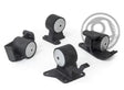 Innovative 90-99 Toyota MR2 5S/3S Black Steel Mounts 85A Bushings Innovative Mounts Engine Mounts  AXOPROS