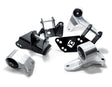 Innovative 96-00 Civic K-Series Silver Aluminum Mounts 75A Bushings (EG/DC Subframe) Innovative Mounts Engine Mounts  AXOPROS