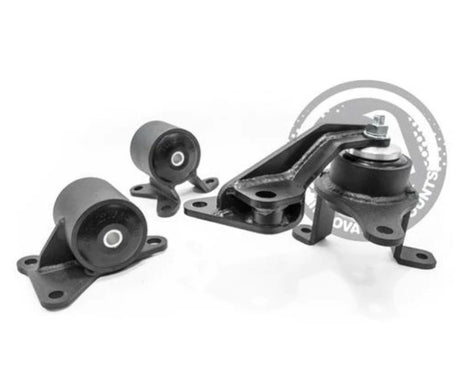 Innovative 98-02 Accord F-Series Black Steel Mounts 75A Bushings Innovative Mounts Engine Mounts  AXOPROS