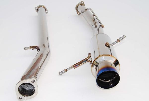 Invidia 02-07 WRX/STi 76mm N1 RACING Titanium Tip Cat-back Exhaust Invidia Catback  AXOPROS