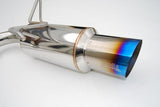 Invidia 08-11 STi Hatch / 11 WRX Hatch Dual N1 Single Layer Titanium Tipped Cat-back Exhaust Invidia Catback  AXOPROS