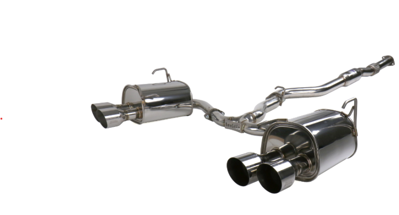 Invidia 15+ Subaru STI 4Dr Q300 Single Layer Stainless Steel Quad Tip Cat-Back Exhaust Invidia Catback  AXOPROS