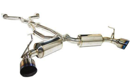 Invidia 2009+ Nissan 370Z Dual N1 GT Titanium Tip Cat-back Exhaust Invidia Catback  AXOPROS