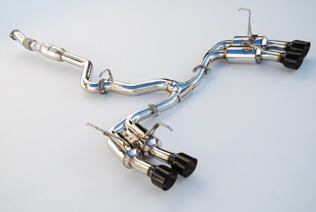 Invidia 2015+ Subaru WRX / STI Gemini/R400 Single Layer Quad Black Tip Cat-Back Exhaust Invidia Catback  AXOPROS