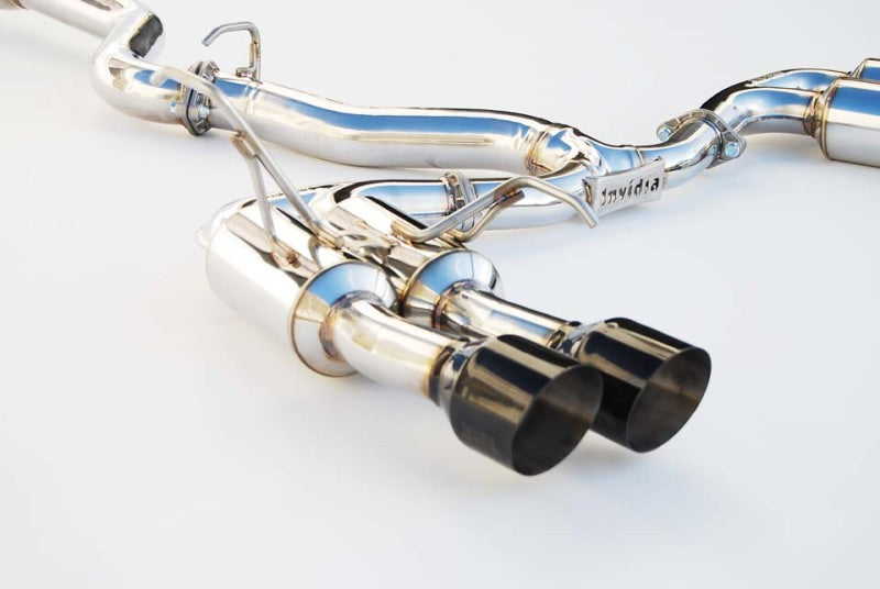 Invidia 2015+ Subaru WRX / STI Gemini/R400 Single Layer Quad Black Tip Cat-Back Exhaust Invidia Catback  AXOPROS