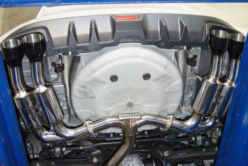 Invidia 2015+ Subaru WRX / STI Gemini/R400 Single Layer Quad Black Tip Cat-Back Exhaust Invidia Catback  AXOPROS
