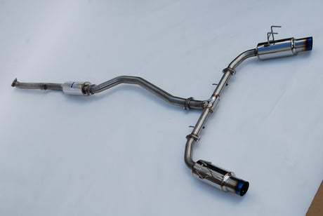 Invidia 2022+ Honda Civic Si (1.5T) 70mm N1 Cat Back Exhaust - Burnt TI Tips Invidia Catback  AXOPROS