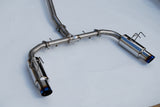 Invidia 2022+ Honda Civic Si (1.5T) 70mm N1 Cat Back Exhaust - Burnt TI Tips Invidia Catback  AXOPROS