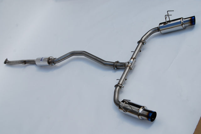Invidia 2022+ Honda Civic Si (1.5T) 70mm N1 Cat Back Exhaust - Burnt TI Tips Invidia Catback  AXOPROS